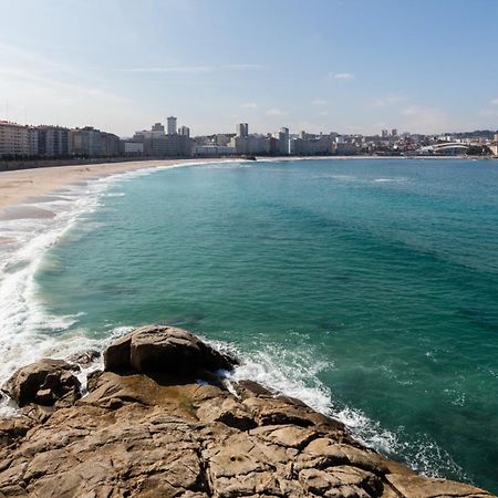 Lujoso Apartamento Centro A 3 Minutos De La Playa Ла Коруня Екстериор снимка